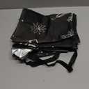 BBTO 2 Pcs Windshield Cover for Ice and Snow 210T Silver Coated Waterproof Frost Cover 69 x 42 Inches All Seasons Windshield Protector with Elastic Straps Snowflake Winter Car Accessories for Cars