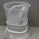 GROWNSY Bottle Sterilizer and Dryer, Compact Electric Steam Baby Bottle Sterilizer (Esterilizador de Biberones), Bottle Sanitizer for Baby Bottles, Pacifiers, Pump Parts, Grey