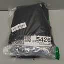 sancua Rectangle Tablecloth - 60 x 84 Inch - Stain and Wrinkle Resistant Washable Polyester Table Cloth, Decorative Fabric Table Cover for Dining Tables, Buffet Parties and Camping, Black