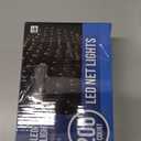 JOYIN 200 LED Christmas Net Lights, 6.5X 10FT Christmas Mesh Lights with 8 Modes, Connectable, Waterproof for Bushes Trees Yard Indoor Outdoor Xmas Decorations (Warm White)