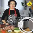 2 x Housewares Solutions Pack of 2 Silicone Sealing Rings Compatible with Instant Pot 5 & 6 Quart - Fits IP-DUO60, IP-LUX60, IP-DUO50, IP-LUX50, Smart-60, IP-CSG60 and IP-CSG50