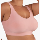 SHAPERMINT Bras for Women No Underwire - Seamless Bras for Women, Wireless Bra, Adjustable Seamless Bra, Plus Sizes L