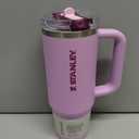 STANLEY Quencher ProTour Flip Straw Tumbler with Leakproof Lid 30 oz | Built-In Straw & Handle | Cupholder Compatible for Travel | Insulated Stainless Steel Cup | BPA-Free | Soft Orchid