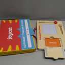 Joycat Magnetic Letter Tracing Board with Cards, Wooden Alphabet & Number Writing Tablet, Mess-Free Pre-Writing for Toddlers 3-5, Travel Activities for Preschool Learning