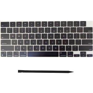Laptop Keyboard Keycaps Keys Replacement for MacBook Pro/Air Retina 13.6/14/15/16" M2/M3 Pro Model A2681 A3113 A2941 A3114 A2779 A2780 A2918 A2992 A2991 2022-2024 Year (Black)