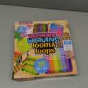 Made By Me Ultimate Weaving Loom, Includes 378 Craft Loops & 1 Weaving Loom with Tool, Makes 25 Projects, 9 Rainbow Colors of Weaving Loops, Hook & Loop Potholder Kit, DIY Weaving Kit