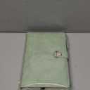 Journal for Men, Vintage Leather Diary for Writing, A5 240 Kraft Pages College Ruled Notebook, Personal Planner Organizer Gift (Grayish Green)