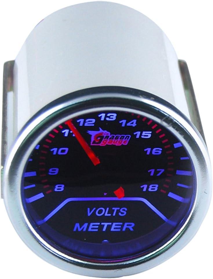 ESUPPORT Car 2" 52mm Volt Gauge Meter Voltage Automotive Universal