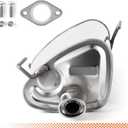 Passenger Side Muffler Fits for 2009-2013 Subaru Forester & Impreza 2008-2011 2.5L H4 Natural Aspirated Right Side Muffler Part No.:44300SC192 Gasket Bolt Kit Included(VK-SF02R)