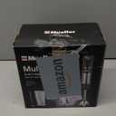 Mueller Multistick 5-in-1 Immersion Blender Handheld,12 Speed Hand Mixer-Turbo Boost,Heaviest Duty Copper Motor,Titanium reinforced Blades Hand Blender,Milk Frother Wand,Whisk,Beaker,Chopper,Grey