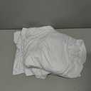 2Panels 5ft x 14ft White Backdrop Curtains for Wedding Party-Wrinkle Free 14FT Long White Backdrop Drapes Fabric Photo Back Drop Cloth for Baby Shower Photography Stage Reception 10ft(W) x 14ft(H)