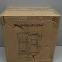 SimplyGoodCoffee Coffee Maker / Coffee Machine. 8 Cup Automatic Drip Pour Over Coffee Brewer. Easy To Use, Gold Cup Standard. Black/Stainless Steel