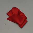 HYFEEL Wire Headbands for Women Knotted Bows Cute Fashion Plain Twisted Satin Ribbon Girls Hair Scarf Accessories Solid Colors - Red