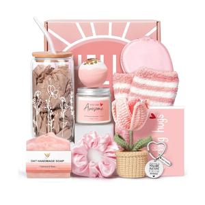 Gift Baskets for Women, Unique Birthday Gifts for Women, Thinking of You Inspirational Gift Set Box, Get Well Soon Gift Basket Sending Hug, Christmas Gifts for Teen Girl Her Wife Best Friend Sister