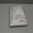 3 x eowqeiur Christmas Gift Bags(9x12 Inch) 120 PCS Large Clear Plastic Cellophane Bags for Treat Goodie Candy Cookie Goody Clothes Pouches Holiday Birthday Party Favors Supplies Wrapping Packaging