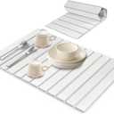 Extra Large Stone Dish Drying Mats for Kitchen Counter, 28"(L)16"(W), Eco - Friendly Diatomaceous Stone Mats, Non - Slip Collapsible Absorbent Stone Dish Drying Mat for Multi - Purpose