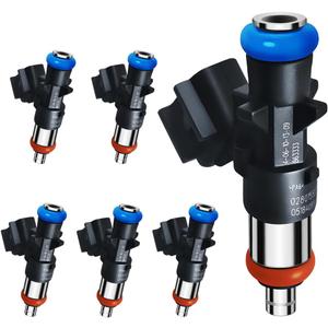 Set of 6 Upgraded 0280158233 Fuel Injectors Fit for Jeep: Wrangler/Grand Cherokee, For Dodge: Grand Caravan/Journey/Charger, For Chrysler: 200/300/Town & Country, V6 3.6L 2011-2019
