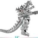 TwCare Set of 2 Mecha Godzilla Earth MechaGodzilla Kiryu Toys, Kaiju Universe Action Figures King of The Monsters Movable Joints Movie Series Soft Vinyl, Travel Bag