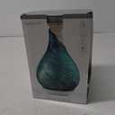 SpaRoom Teardrop Glass Aromatherapy Ultrasonic Misting Essential Oil Diffuser for Large Rooms, Seascape
