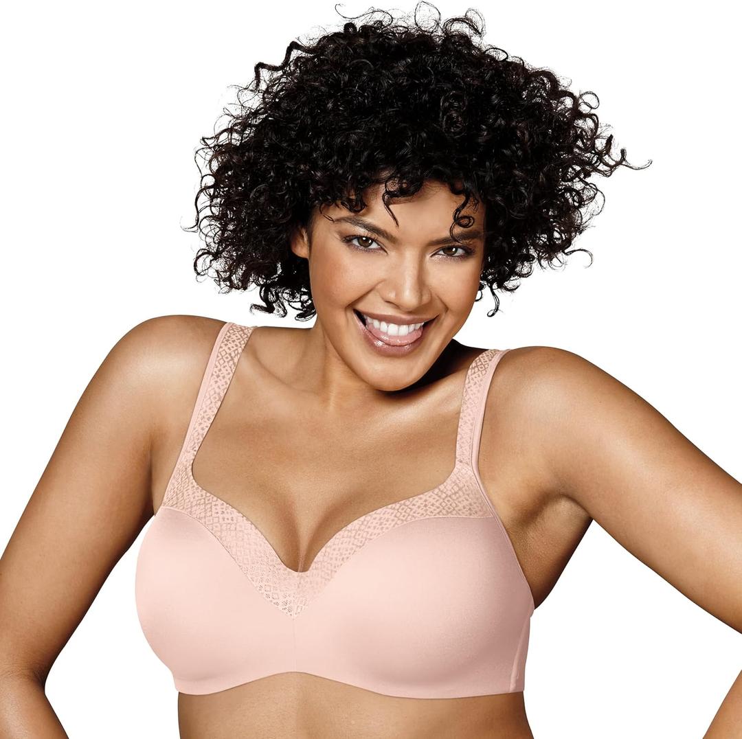 Playtex Women's Love My Curves Original Balconette Underwire Full Coverage Bra (40DD)