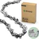 10-Inch Carbide Chainsaw Chain, 3/8" LP Pitch, .043" Gauge, 40 Drive Links for Milwaukee M18 FUEL Pole Saw, Ryobi P546, Worx WG322, and Echo CS-271