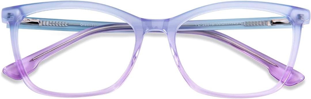 GUDVUE Blue Light Glasses, Computer/Gaming/TV/Phones Glasses for women, Anti Glare/UV400/Eye Strain