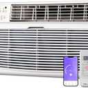 OLMO 8,000 btu 115V Through-the-Wall Air Conditioner with Remote Control and built in Smart Kit, (Heating and Cooling) (R32 Refrigerant)