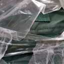 25 Ct of Roll-Up Blankets for Camping, Travel, Outdoors, Beach, Picnics Hunter Green Hook + Loop Closure for Easy Use in Cars & on Airplanes Customizable for Promotions & Events, 25 Count