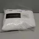 Sleepy Town Full Size Bed Sheets - 3 Piece - NO Flat Sheet Included - Full Sheet Set - Soft, Comfy & Cooling - Easy Care - Wrinkle & Fade Resistant - Brushed Microfiber - Deep Pocket Sheets (White)