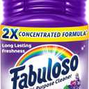 Fabuloso Multi-Purpose Cleaner & Floor Cleaner, 2X Concentrated, Lavender Scent, 56 fluid ounces (56 Fl Oz (Pack of 1)