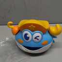 Bath Toys,Light Up Baby Bath Toys Bath Bubble Machine with Colourful RGB Light Great Birthday for Toddler Boys and Girls Tub Toy for Kids Ages 1-3 4-8