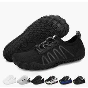 Hike Barefoot Shoes Women Men Footwear Wide Toe Quick-Dry Pro Barefoot Beach Swim Minimalist Grounding Shoes Breathable Non-Slip Grounded Footwear for Walking Kayaking Hiking Surfing EU37