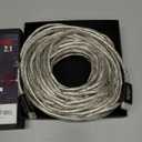 Crystal 8K HDMI Ultra High Speed Latest 2.1b Certified Fiber Optic Cable 50 Feet 8K60Hz 4K120Hz 48Gbps eARC HDR HDCP2.3 for RTX4080/4090/3080/3090 Xbox PS5 AVR Projector LG/Samsung/Sony