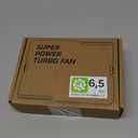 RUNLANE Compressed Air Duster, 200000RPM Electric Air Duster with Light, 4-Gear Adjustable Cordless Dust Blower for Computer, Keyboard, Outdoor, Home and Car (FB09-Black)