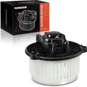 A-Premium Front HVAC Heater Blower Motor Compatible with Honda Fit 2009 2010 2011 2012 2013 2014, with Fan Cage
