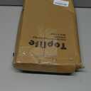 Toplife Pots and Pans Organizer Rack for Cabinet and Countertop, 10+ Pot Lids, Bakeware and Cookware Holder with 10 Adjustable Compartments - Black