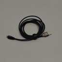 6 Foot Braided Nylon Micro Black Chrome USB Charge/Sync Cable