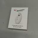 7 Color Face and Neck Massager Light Therapy, Red Light Based Facial Massager for Skin Care, Smoothing, Firming (White)