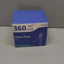 SACATR 360 Count Plastic Forks Heavy Duty, Plastic Silverware Clear Forks, Premium Disposable Forks Bulk, BPA-Free, Heat Resistant, Suitable for Parties, Events and Everyday Use