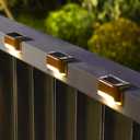SOLPEX Solar Deck Lights Outdoor 16 Pack, Solar Step Lights Waterproof Led Solar lights for Outdoor Stairs, Step , Fence, Yard, Patio, and Pathway(Warm White)