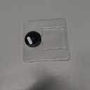 Syncwire Cell Phone Ring Holder Stand, 360 Degree Rotation Finger Ring Kickstand Polished Metal Phone Grip for Magnetic Car Mount (1 Pack, Black)