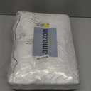 MIULEE Goose Feather Down 20x20 Pillow Insert Set of 2 with 100% Down-Proof Cotton Cover, Soft Fluffy Decorative Pillow for Sofa Bed Couch Living Room White