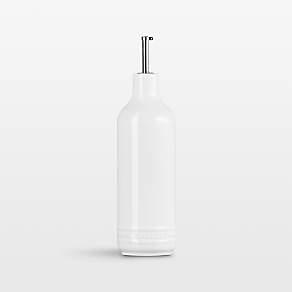 Le Creuset Stoneware Signature Oil Cruet, 20 oz., White
