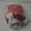 VeMee Santa Claus Costume For Men,Santa Suit,Santa Costume,Santa Suit Adults Men,Santa Outfit (XX-Large, Burgundy)