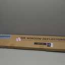 Tape-On Side Window Visor Deflectors for 2016-2022 Honda Pilot 4 Piece Set Smoke Tinted Rain Guards Shield Shade 94557