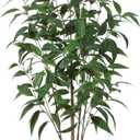 Ferrgoal Artificial Eucalyptus Tree,4Ft Tree Fake Plant in Pot for Home and Office Decor,Potted Faux Plants Tall Artificial Trees for Indoor, Outdoor