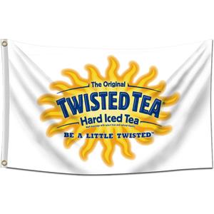 ENMOON Tea Flag 3x5ft Banner National Garden College Dorm Store Art Decor