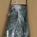 KOL 3ft 2-Pack Artificial Snake Plant - 32 Thick Lifelike Leaves, Faux Silk Sansevieria for Indoor Home & Garden Decor, 35in Potted Fake Mother-in-Law's Tongue Plants, Green