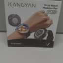 Smart Watch Pill Box, Fitness Smartwatch with Bluetooth Call for Men, Water Resistant Pill Organizer for Emergency, Pill Case for Emergency, Small Pill Container for Vitamin, Fish Oil