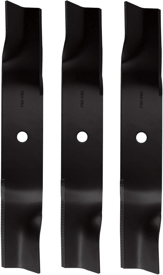 Lawn Mower High-Lift Blades Replace for Cub Cadet 942-04416 02005018 01005337 01005337P 2005018 GTX2154 Z-Force 54 L54 S54 Enforcer 54 inch Deck GTX2154 GTX2154LE HF1954 M54-HN 3 Pack